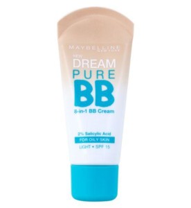 This is a Maybelline BB cream. This particular BB cream is very light, stimulates acne control, and is a great substitute for a heavy concealer or foundation. However, if you prefer concealer or foundation, Maybelline also carries them in a variety of shades. These products can be found in any drug store for around $8-10. *My favorite drug store for makeup is Duane Reade. Stop by and take a peak at their makeup aisle!