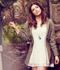 This olive green eyelet parka is from Aeropostale. It is modeled by my favorite YouTuber, Bethany Mota, as this is a piece from her fall clothing line. The jacket costs $48 but can also be found at stores like H&M and Forever 21 as well.  *I own this very jacket and I’ll be wearing it quite often before it gets too cold. Catch me wearing it in the hallways!