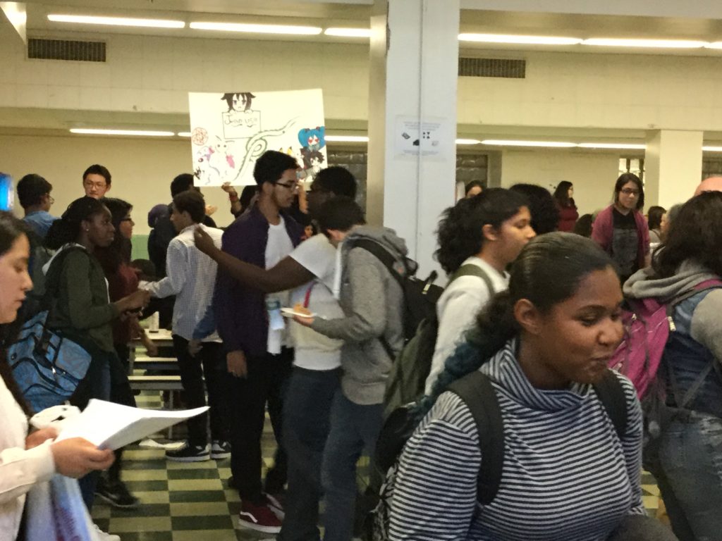 Students roam the Club Fair looking to gain new friends and skills.