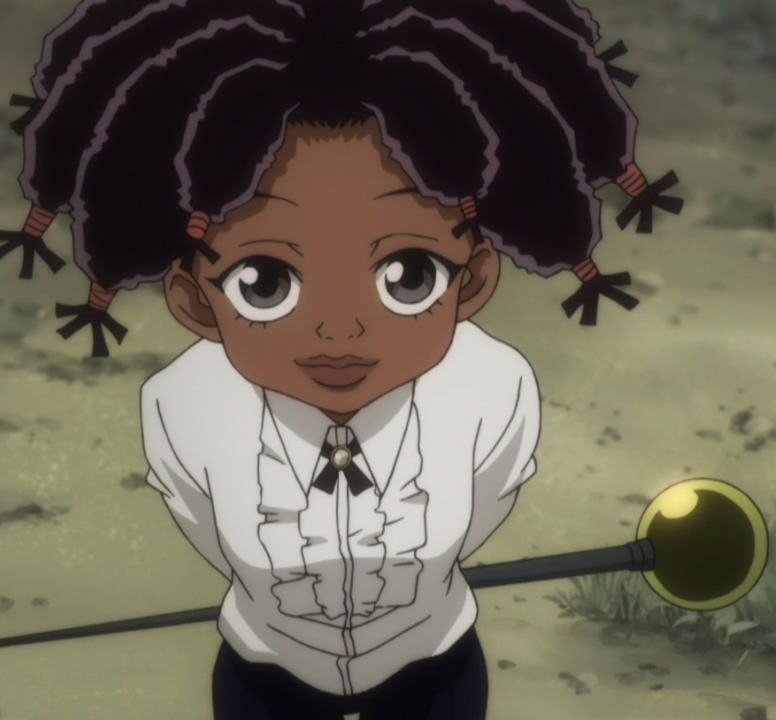 Afro with anime black girl Black Anime
